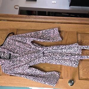 Ulta Beauty Pink Leopard Print Jacket
